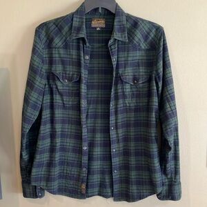 LUCKY BRAND Saturday Stretch Western Shirt